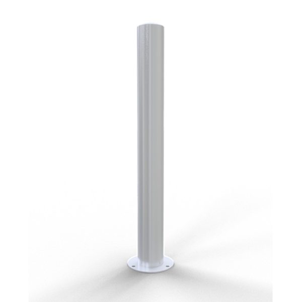 Ruostumaton teräspollari 102-90 pinta-asennus