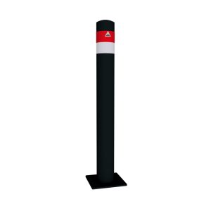 Black Line 102-90 teräspollari, pinta-asennus
