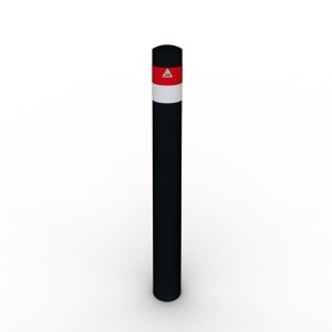Black Line 102-90 teräspollari, valuasennus