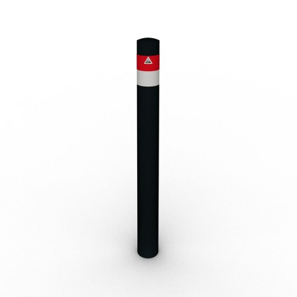 Black Line 89-90 teräspollari, valuasennus
