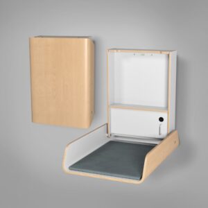 Endra korkeussäädettävä lastenhoitopöytä